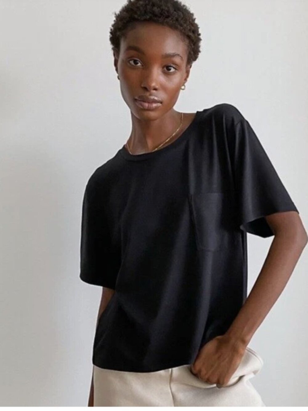 Wilfred Free Oversized Boxy Pocket Tee